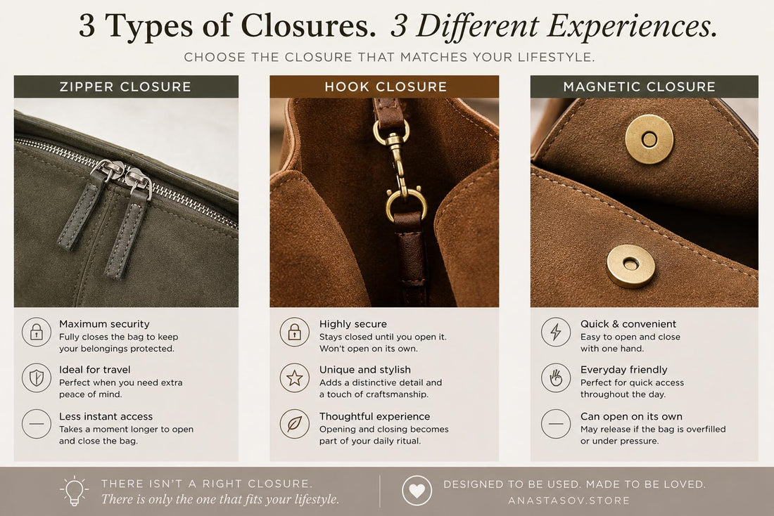 Hook vs Magnetic Closure: Which One Should You Choose?