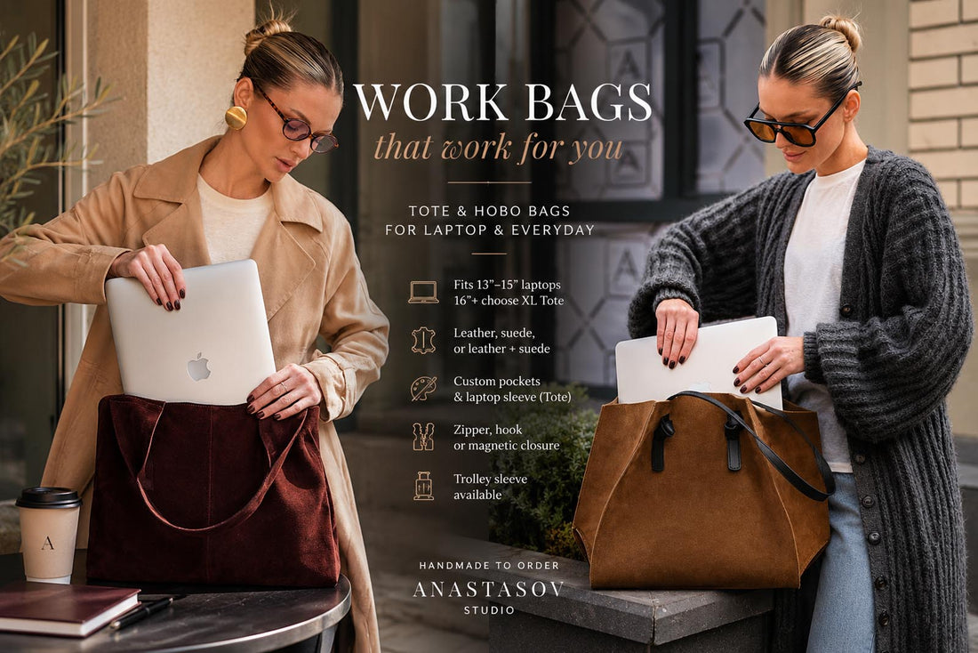 The Best Leather Work Bag for Women: How to Choose a Tote or Hobo That Fits Your Laptop and Daily Essentials
