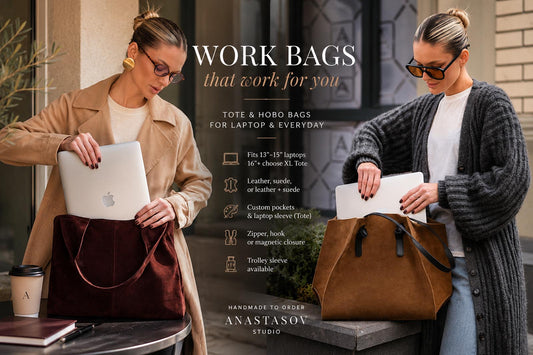 The Best Leather Work Bag for Women: How to Choose a Tote or Hobo That Fits Your Laptop and Daily Essentials