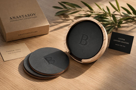 Custom Leather Coasters with Logo: Corporate Gifts That Leave a Lasting Impression