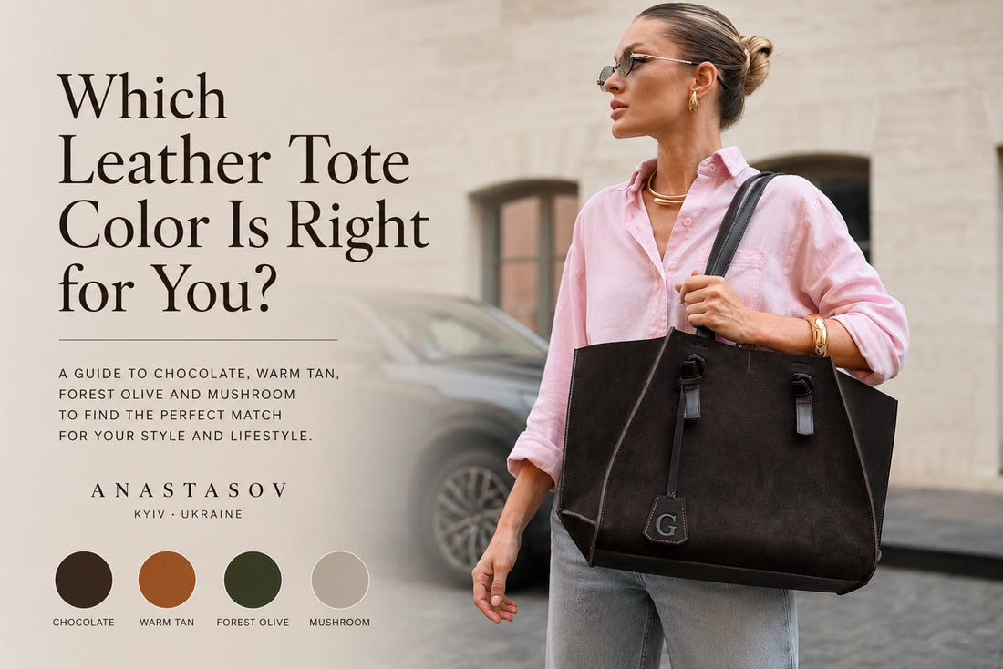 Which Leather Tote Color Is Right for You?
