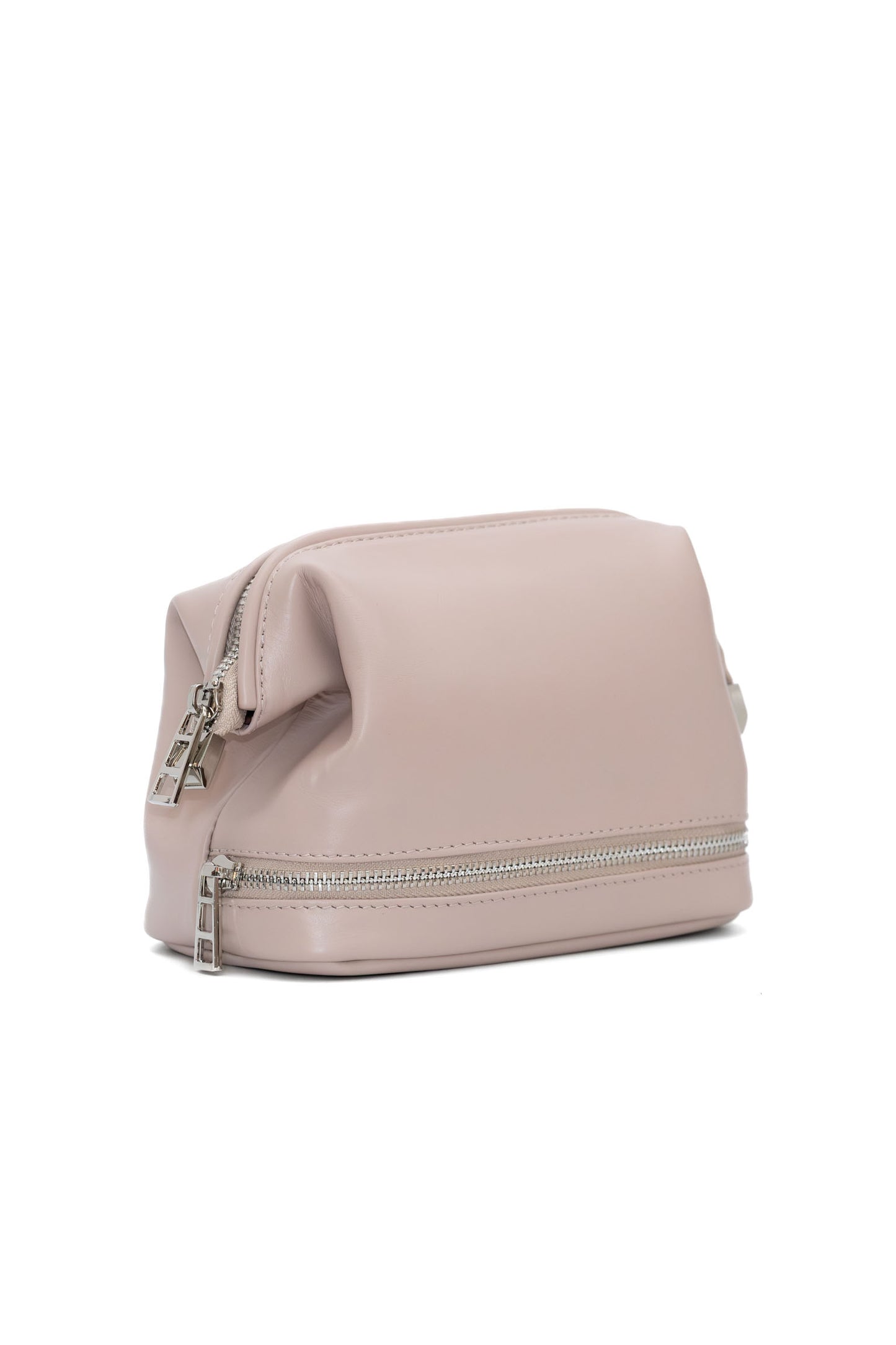 Blush Leather Dopp Kit - Italian Leather Toiletry Bag