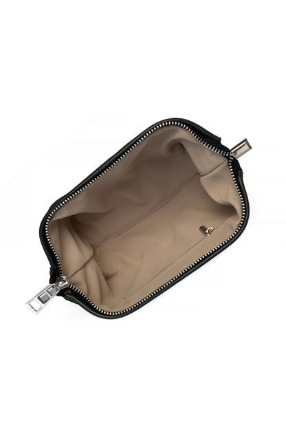 Midnight Green Suede Dopp Kit - Italian Suede Travel Toiletry Bag