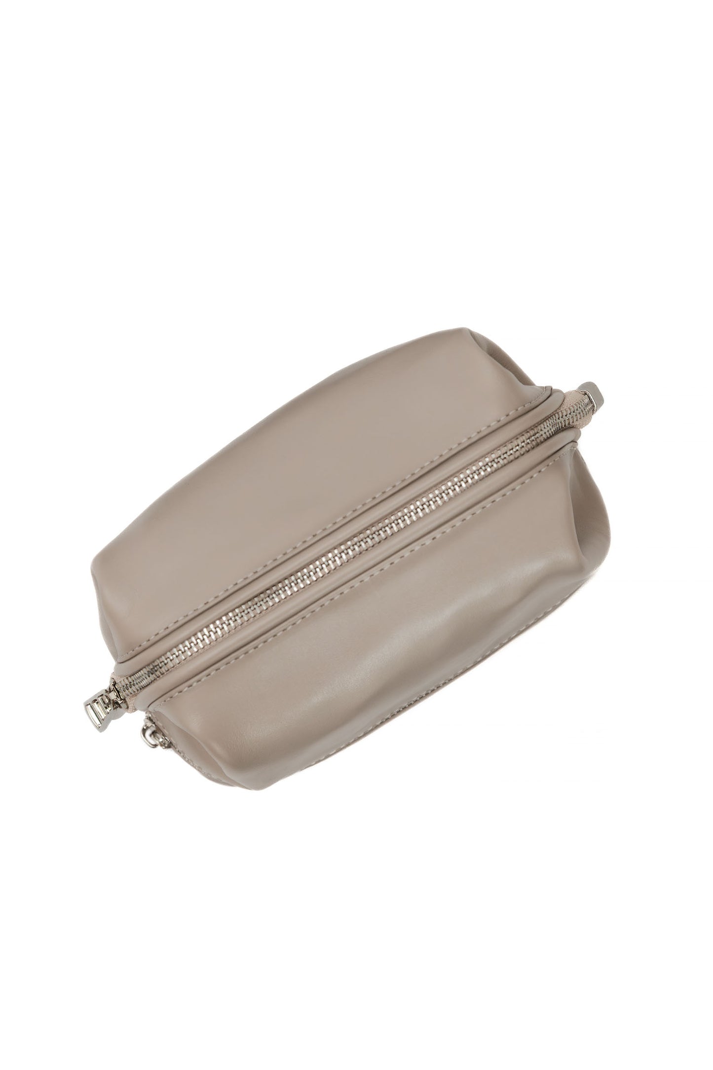 Mushroom Leather Dopp Kit - Italian Leather Toiletry Bag