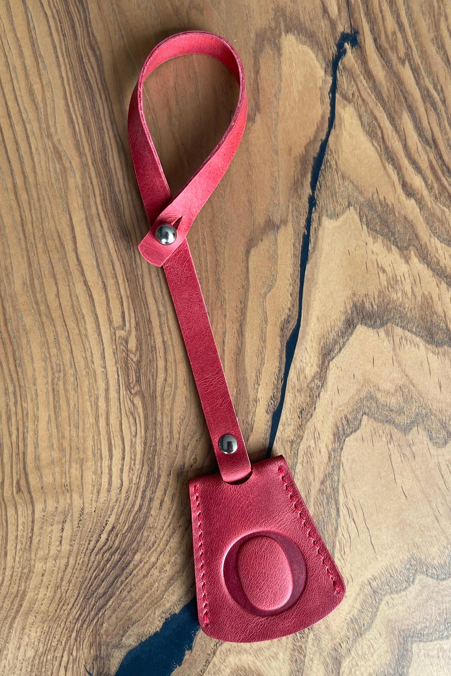 Personalized Leather KeyBell Clochette Bag Charm - Style 07